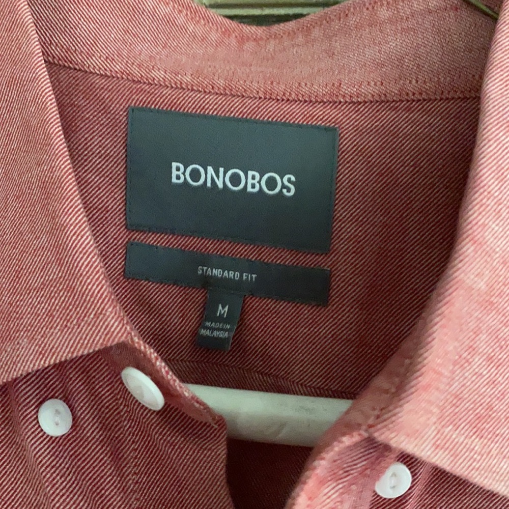Euc Bonobos Button Down Size Medium Slim Fit - image 2